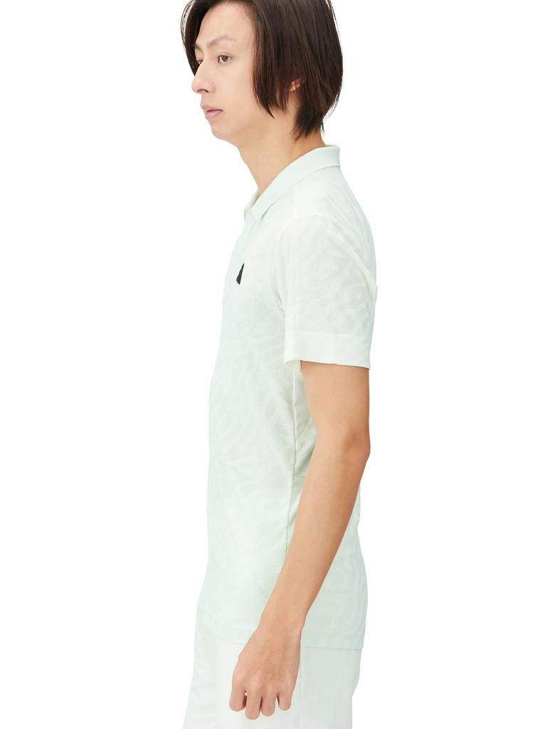 Adidas Air Chill Pro Freelift Tennis Polo Shirt IKL82 Jade Men's Off-White/Crystal (IL7383) J/L