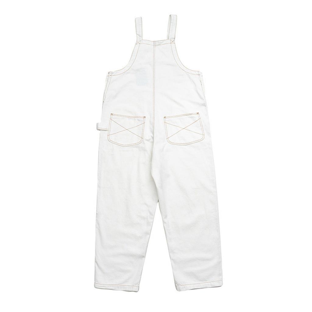 Mens  Cargo Jumpsuit Hip Hop Casual Solid Color Worker Suspenders