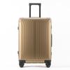 20-Inch High-End Aluminum-Magnesium Carry-On Suitcase with Combination Lock, Large 24-Inch Option Available, Unisex Design