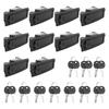 10PCS Compression Latch Flush Lever Latch Lock Latches Thickness:1-5Mm For Marine Car RV Door