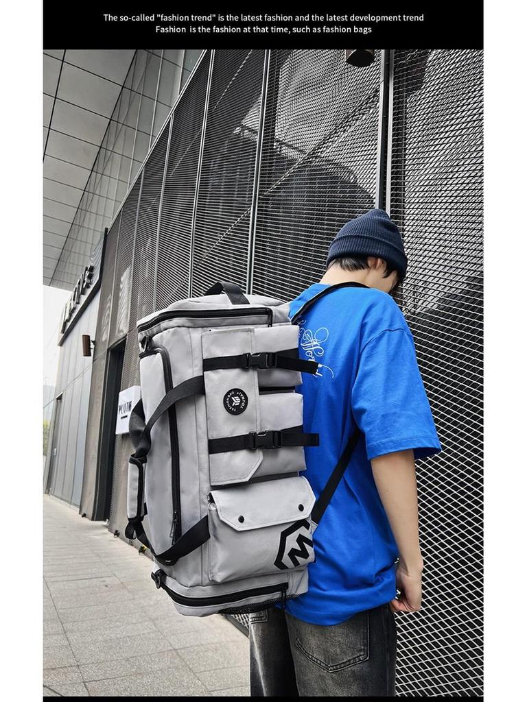 2023 Multicolor Large-Capacity Versatile Travel Backpack & Gym Bag