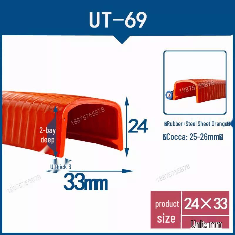 U-förmiger Kantenschutz aus Edelstahl & Kollisionsschutzleiste für Glas und Elektrokästen