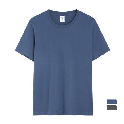 Zirunking 2021 T-shirt unisex in cotone nuovo manica corta semplice tinta unita O-collo maglietta in cotone di colore puro T-shirt per uomo/donna Top XZGf