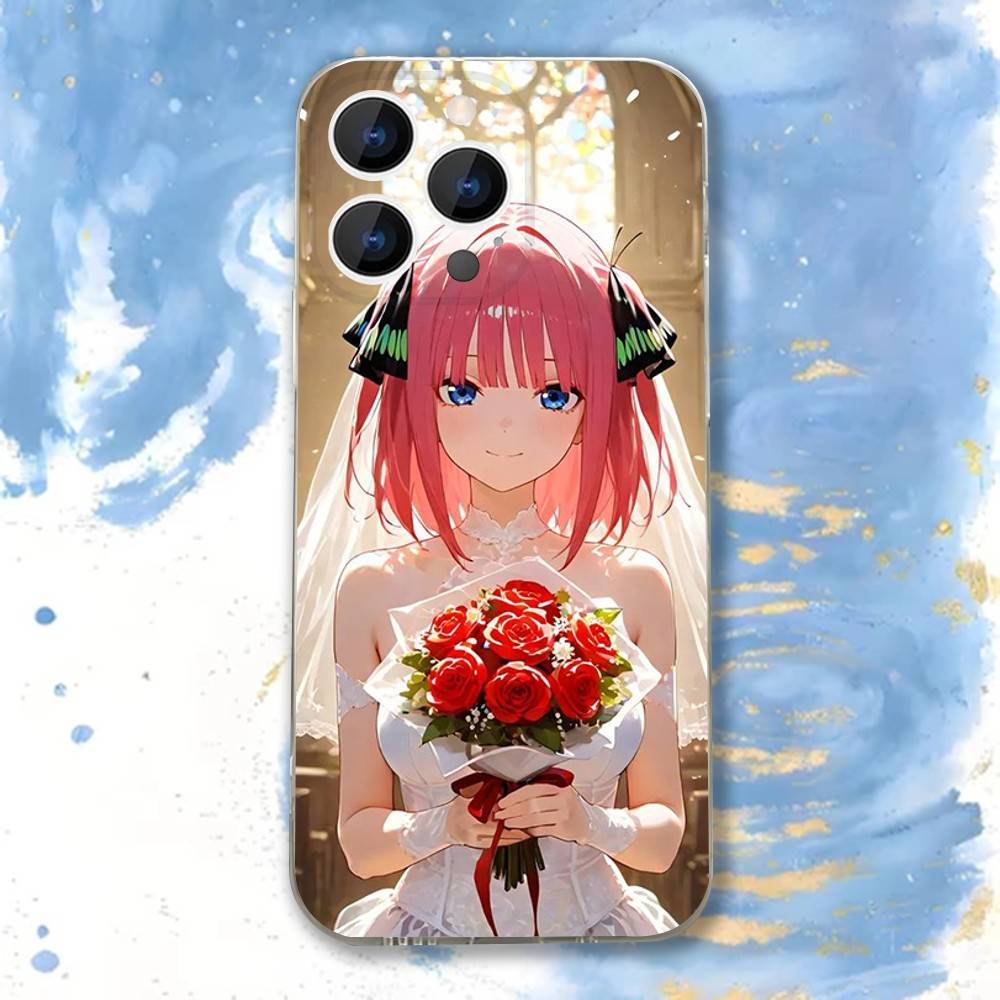 Phone Case For iPhone 17,16,15,14,13,12,11 Pro,Max,Plus,X,XS,XR,SE4,E Mini Nino Anime N-Nakano Clear Cover