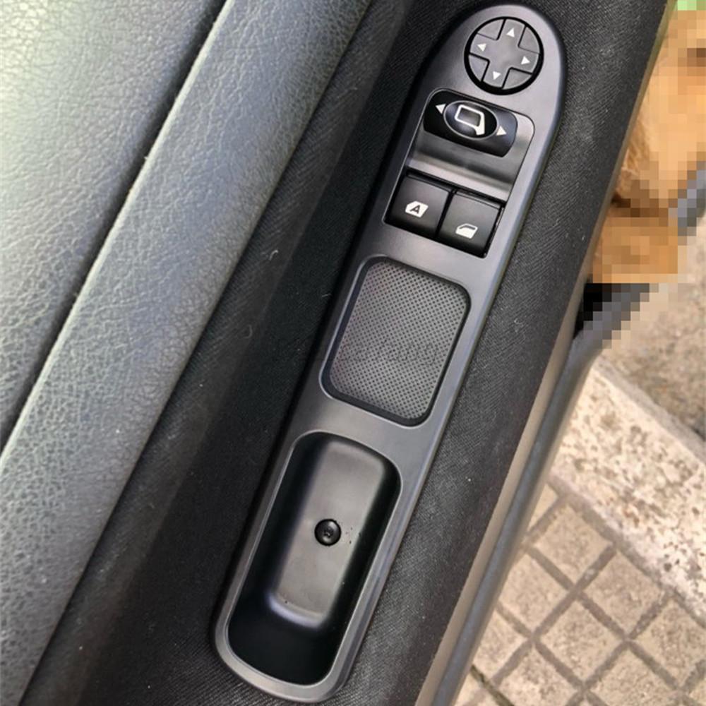 New LHD RHD Car Nearside Driver Front Electric Window Switch For Peugeot 207 For Citroen C3 For Picasso 2007-2014 6554.QC
