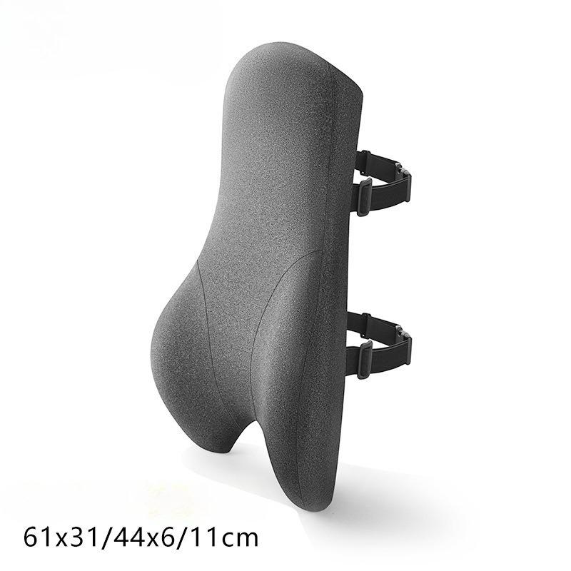 Long Back Support Pillow for Caravans Recliner Sitting, Memory Foam Cushion for Car Seat Office Chair, Desk Chair, Gaming Chair