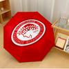 Football Team Umbrella with Automatic Open/Close & Self-8-Rib Heavy-Duty Umbrella, Compact Travel Umbrella Suitable for Outdoor