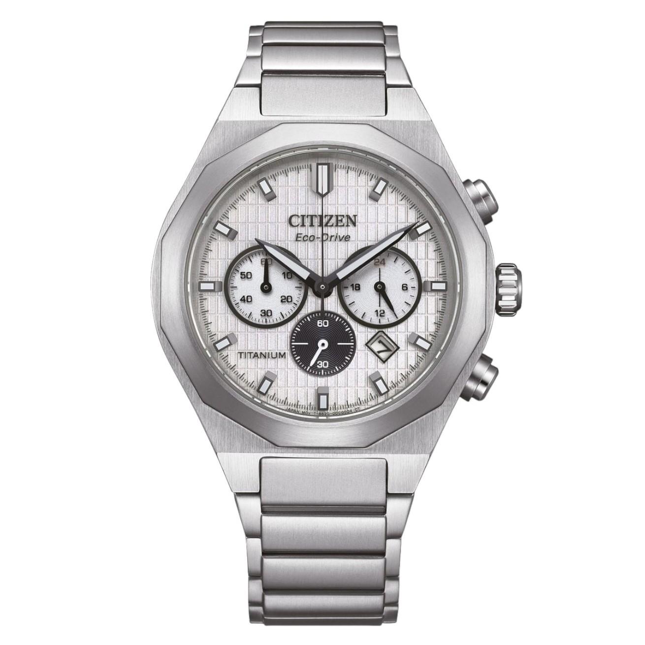 

Citizen Мужские часы Zenshin Senkei Super Titanium Sapphire CA4690-51A белый