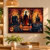 5D Diamond Painting Halloween Michael Myers DIY Full Drill Diamond Art Kit Home Decoration