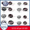 2026 Het För VOLKSWAGEN VW 4st 55mm 65mm Bilfälgscenterkåpor Navkåpor Tillbehör För Volkswagen VW GTI Golf Jetta Po
