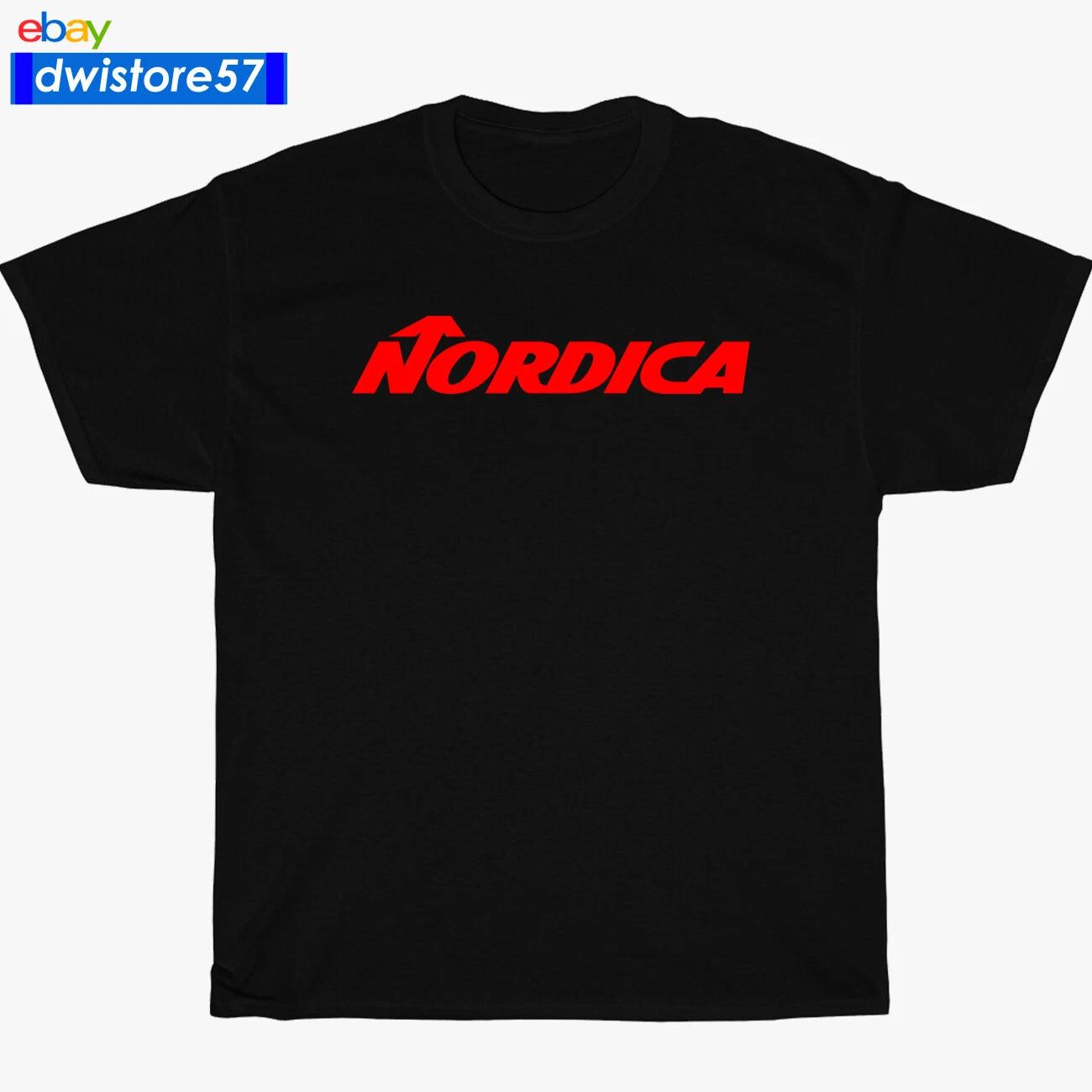 

Nordica Skis and Boots T-Shirt Logo Many Colors S to 5XL Made In USA 4XL