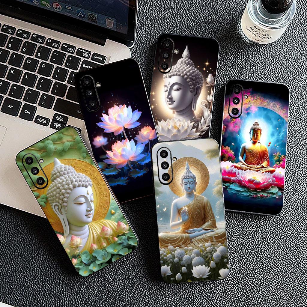 Lord Lotus Buddha New High-End Phone Cover for Samsung Galaxy S25 S24 S23 FE Ultra Plus S7 Edge S25+ S23+ A56 5G Soft Case