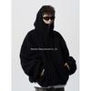 Men's Winter Heavyweight Fleece-Lined Deconstructed Patchwork Hoodie – Streetwear Trend