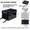 Thiened Große Mittlere Kleine Größe 62L Mahlzeit sehr Box Isoliert Wasserdicht Fast Food Tasche Picknick BBQ Zubehör Cam Ausrüstung