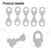 Car Battery Fuse Chips 10PCS Bolt Type Insert Fuses 30A 40A 50A 70A 150A Automotive Electrical Use Low Voltage 32V Max Current