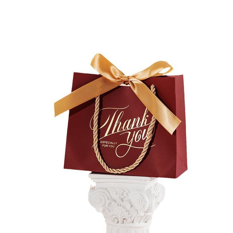 Cross-Border Wedding Favor Gift Bag - Creative Fresh White Candy Box Packaging