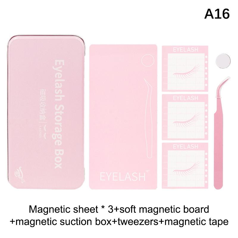 Women Magnetic Storage Box For Eyelash, False Eyelash Extension Storage Tool, Magnetic Eyelash Strips Magnetic Headband For Gift