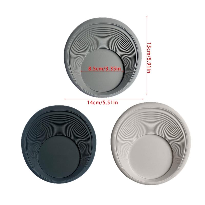 Silicone Heat Insulation Mat Waterproof Coffee Coaster Teas Coffee Cup Tray Home Car Key Storage Trays Easy To Use