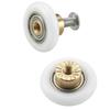4 Pcs Shower Door Roller Replacements Anti Corrosion Runners Wheels for Bathroom Glass Sliding Door 20/23/25/27mm Size