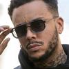UV Protection Lightweight Comfortable Durable High Quality Edgy Punk Retro Stylish Alloy Metal Male Female Sun Glasses