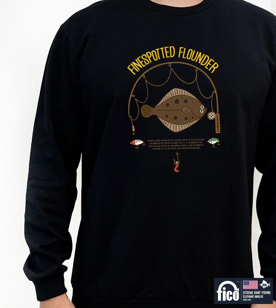 DOLDOL Fico-Mtm-224 Extreme Fishing Brand Pico Graphic Sweatshirt Long Sleeve