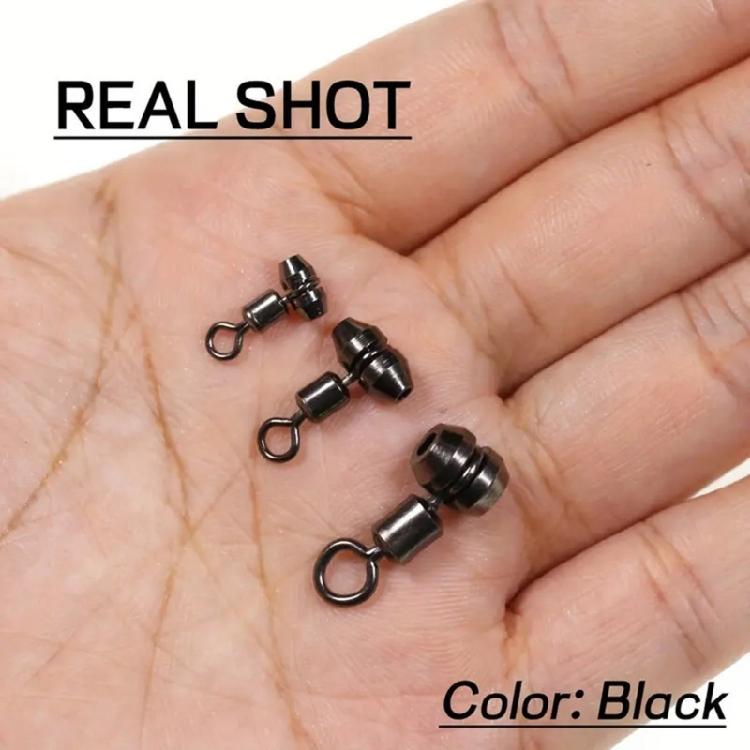 Rotation Line Swivels Fishing Swivels Fishing Rig Line Connector Saltwater Fishing Rolling Swivels Fishing Tackle