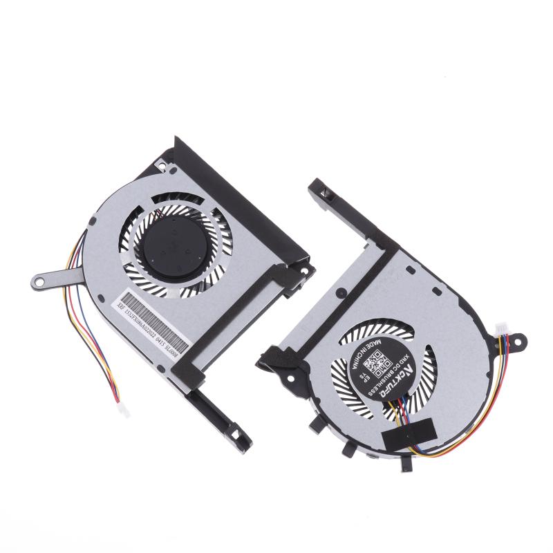 Ventoinha Cooler de Refrigeração para CPU e GPU de Laptop para Asus Tuf Gaming Tuf Gaming Fx506 Fx95D Fx505Gm Fx86 Fx505