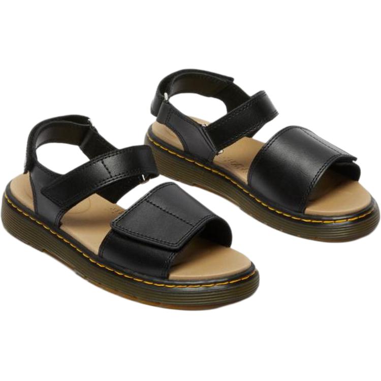 Dr. Martens Romi Comfortable Versatile Durable Low-Top Sandals Kids sandals Black Brown 25867001
