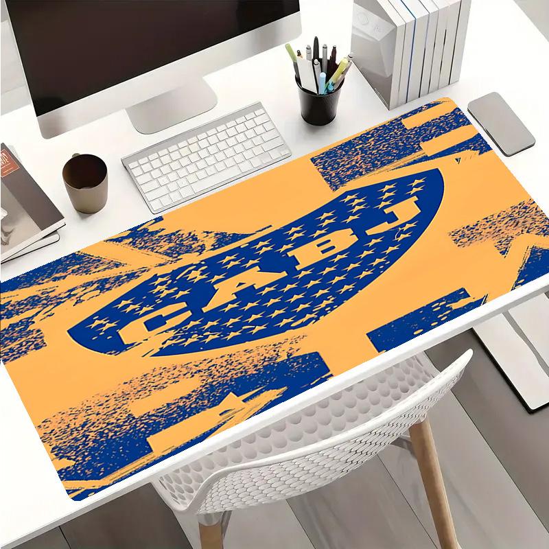 Club Atlético Boca Juniors Mouse Pad - Non-Slip Rubber Base, Smooth Surface for Work,Gaming,Office,And Home Use, Desk Mouse Pad