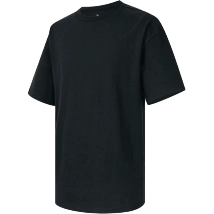 

New Converse T-Shirts Unisex Black 10024493-A02 L