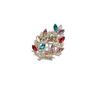 Elegant Rhinestone Crystal Corsage Brooch - High-End Anti-Exposure Alloy Pin