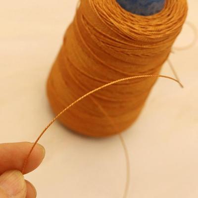 Handmade Bamboo Slips Nylon Waxed Tire Kite String for Hand-Sewn Shoe Uppers and Binding.
