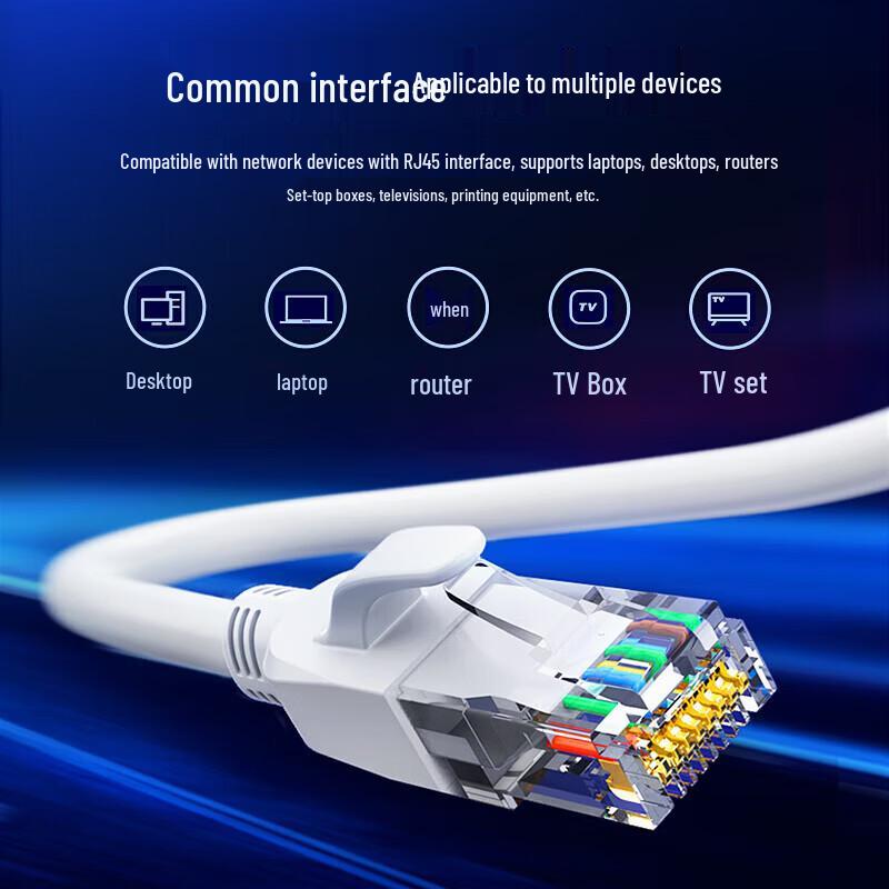BIAZE Cat6 Gigabit Ethernet Cable