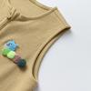 Minibala Baby Unisex Cotton Stretch Sleeveless Romper