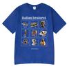 Italian Brainrot Funny Meme T-shirt Tralalero Tralala Tung Tung Tung Sahur Bombardiro Crocodilo Lirili Larila Men Women T Shirts