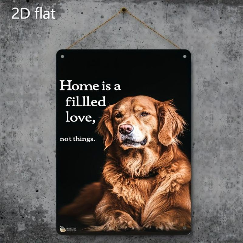 Retro Metal Paintings, Furniture, Living Room Decoration 20x30cm