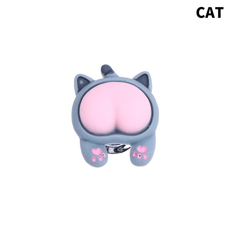 

Милая задница животного, кнопка смыва для унитаза, защита для длинных ногтей для женщин, туалет, ванная комната, вода, кнопка смыва, декоративное приспособление