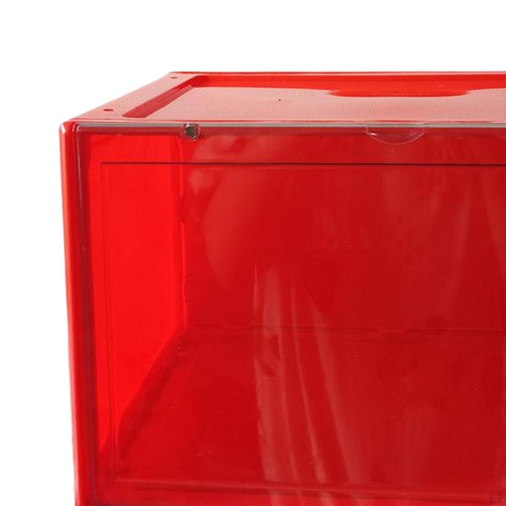 Basketball Storage Box Side Open Display Shoes Case Drawers