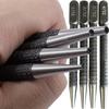 4-12pcs Black Nail Punching Pin Drilling Electric Drill Hole Positioner Center Punch Positioning Punch Hand Drilling Fixer Tools