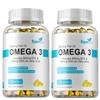 Omega 3 Fish Oil Softgels 120 Count 2000mg — Heart Health Support, Brain Function, Eye Health