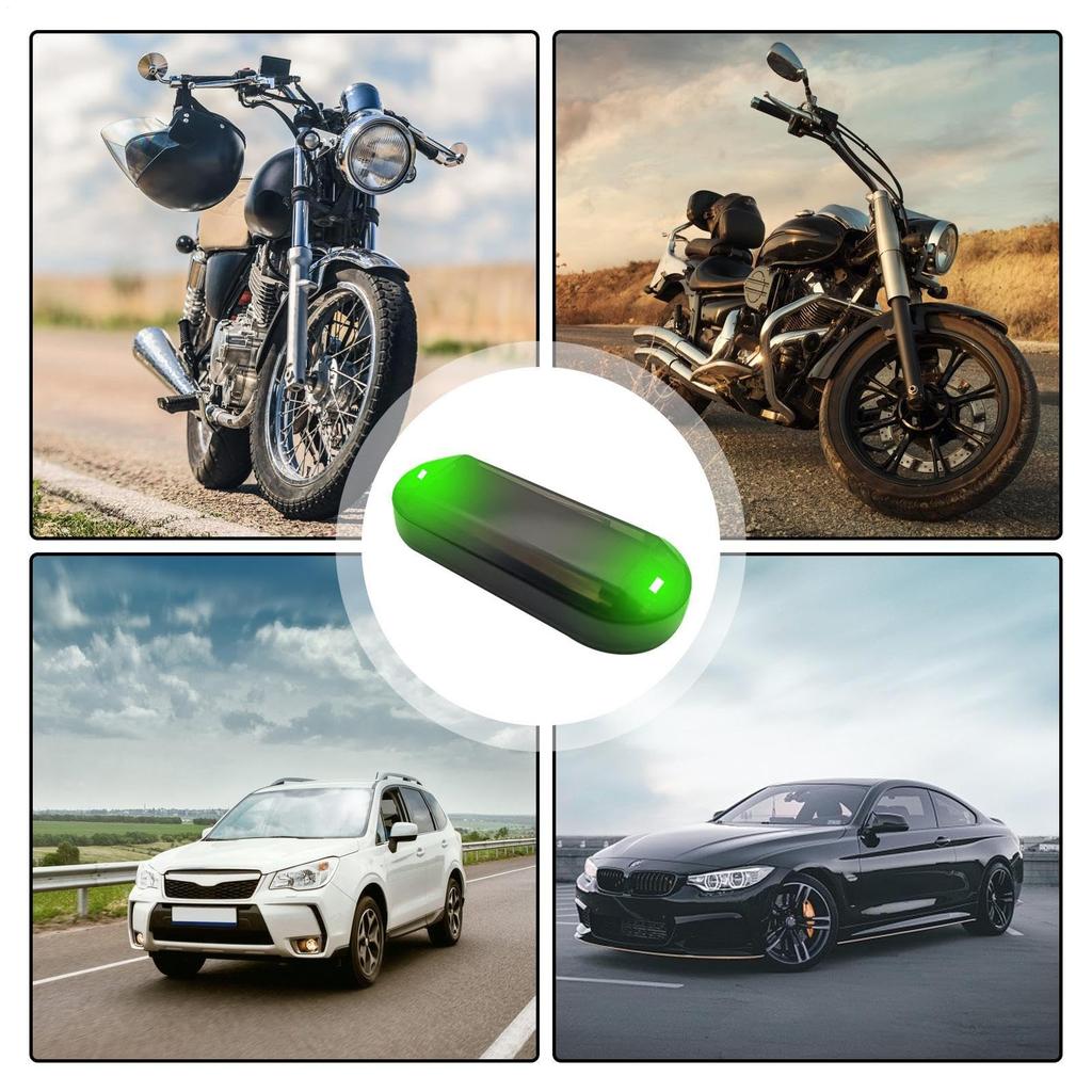 Dummy Car Warning Light Car Security Car Anti-Theft Fake LED Flashing Car Alarm Prevent