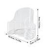Qtip Holder Clear Cotton Swab and Cotton Balls Organizer Transparent Bathroom Storage Container for Makeup Accessories