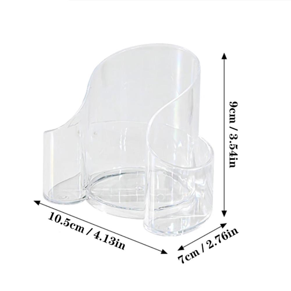 Qtip Holder Clear Cotton Swab and Cotton Balls Organizer Transparent Bathroom Storage Container for Makeup Accessories