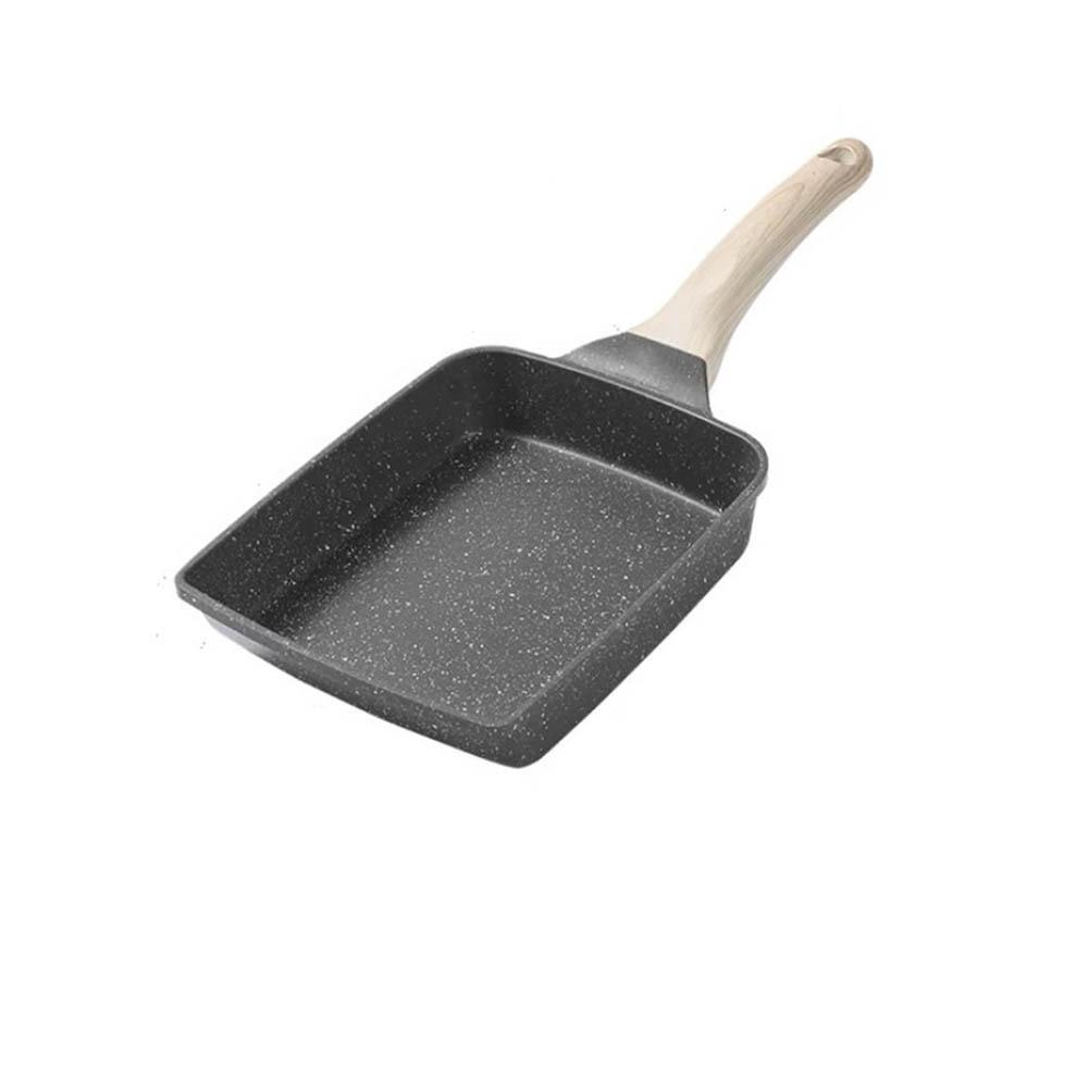 Nonstick Coating Steak Frying Pan Flat Surface Griddle Pan Tamagoyaki Omelette Pan  Home Kitchen