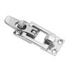 2pcs 316 Stainless Steel Lockable Door Latch Heavy Duty Anti Rattle Fastener Clamp for Marine