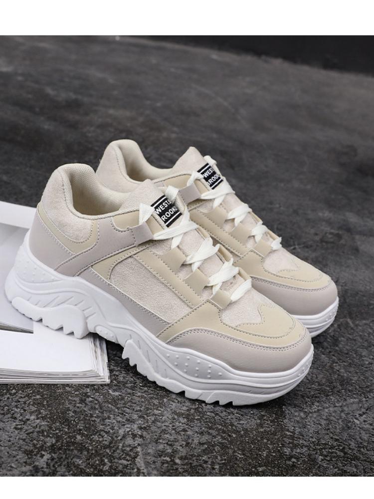 Boty Dámské Podzim Zima Nová Móda Teplé Plyšové Platformové Tenisky Dámské Ležérní Zvýšení Sportovní Boty Zapatos De Mujer