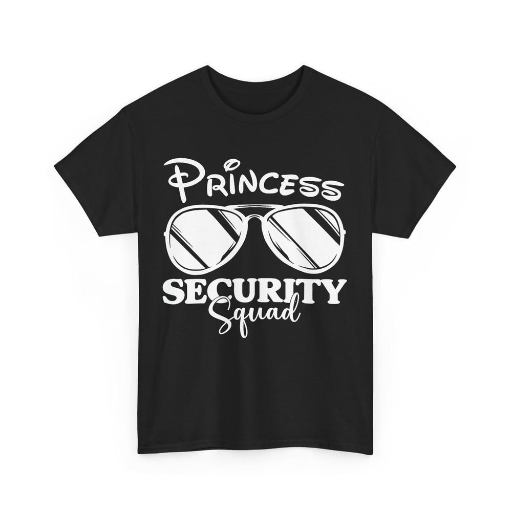 Princess Security Squad Funny Birthday Party Matching Family T-Shirt Unisex T-Shirt L
