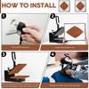 1Pc Wrap Cover For Heat Press Platen Non-Stick High Temperature Resistant Protector For Remove Residue Ink And Adhesive