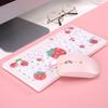 Double Shell C78 Tri-Mode Silent Waterproof Keyboard & Mouse Set - Strawberry