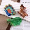 Non-Slip Animal Hair Clip Acrylic Updo Shark Clamp Vivid Hair Claw  Daily